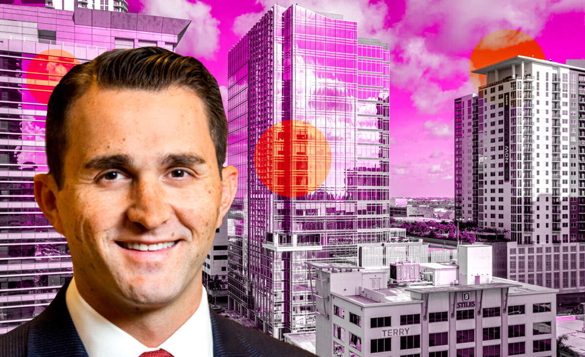 Real Estate Investment Services’ Kyle Matthews with 201 East Las Olas Boulevard (Real Estate Investment Services, Loopnet)