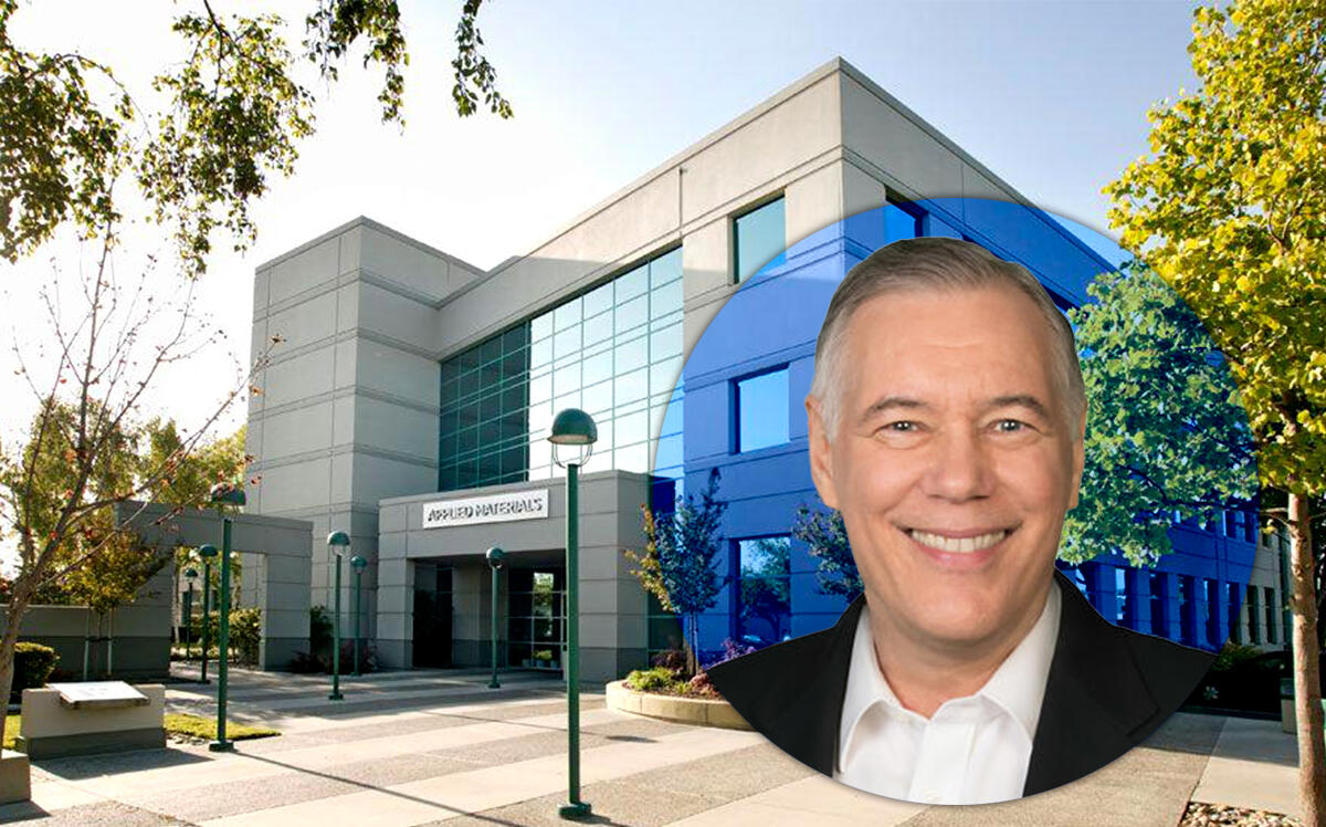 CEO Gary Dickerson and an Applied Materials campus (Applied Materials, Glassdoor)