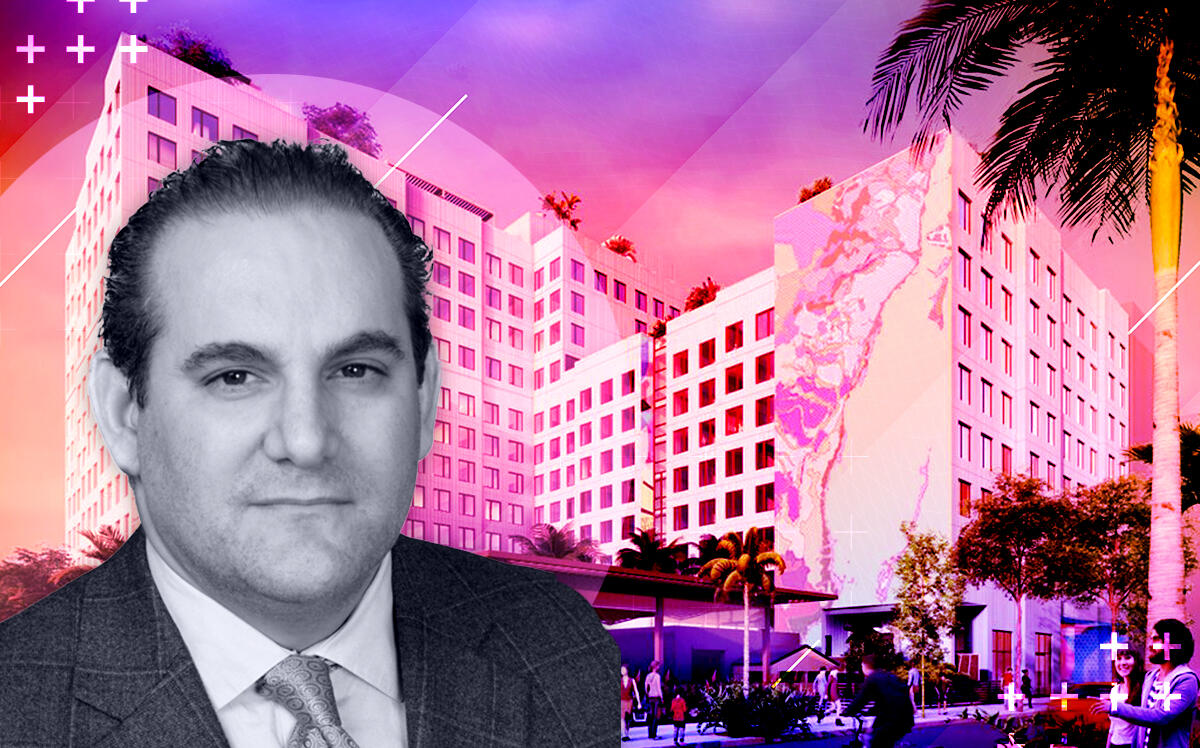 Renderings of new Miami Collective site with Gamma Real Estate’s Jonathan Kalikow (The Collective, Gamma Real Estate)