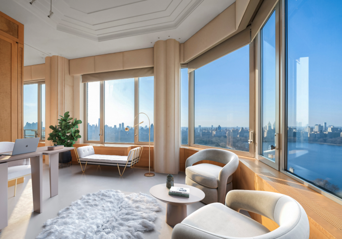 Photos of Robert Toll's penthouse at 30 East 85th Street