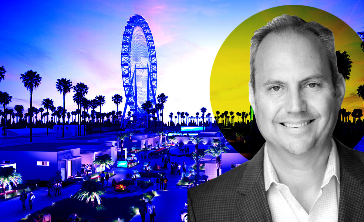 Calmwater Capital's Larry Grantham with Coachella (Maxim Hotel Brokerage, Calmwater Capital)