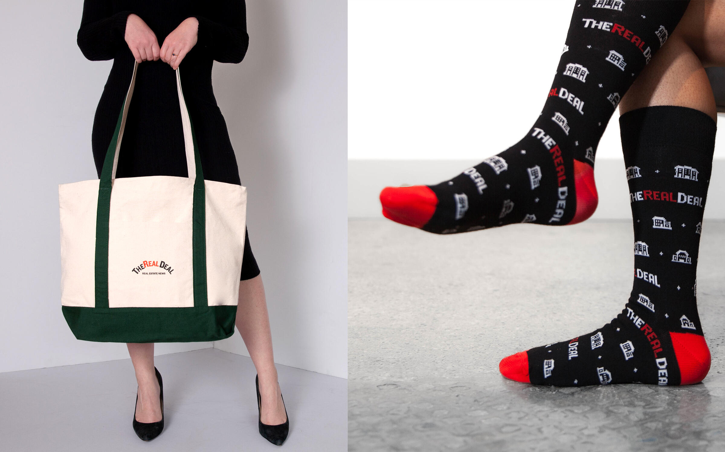 Hustle in style with official TRD totes and socks