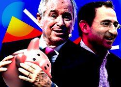 From left: Blackstone's Stephen Schwarzman and Jonathan Gray (Getty Images, iStock)