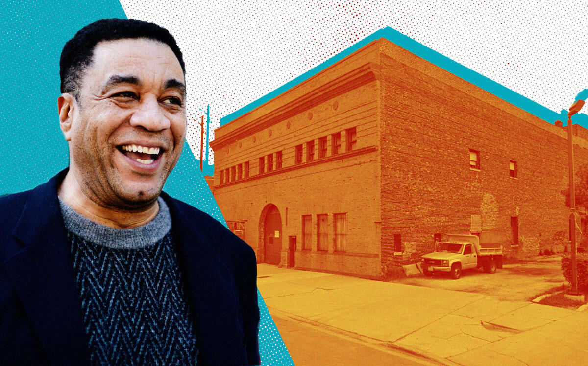 Harry Lennix with 4343 South Cottage Grove Avenue (Getty, Google Maps, iStock)