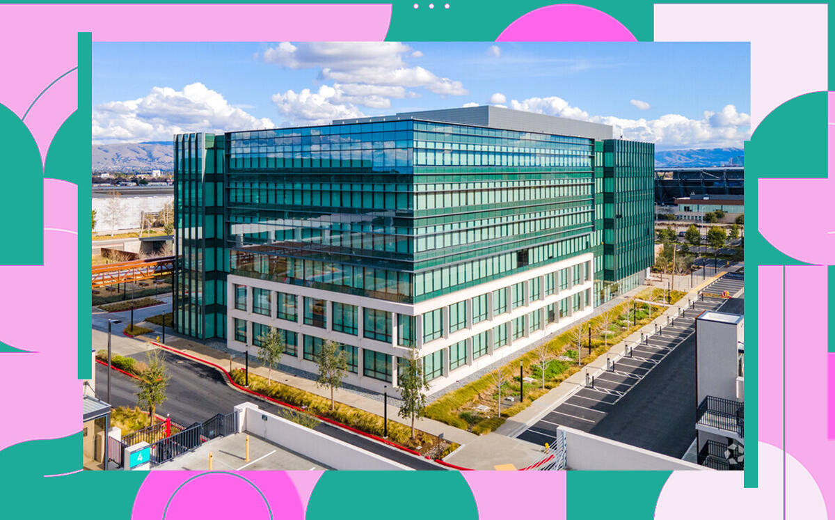 The Coleman Highline tech campus at 1155 Coleman Ave in San Jose (LoopNet, iStock)