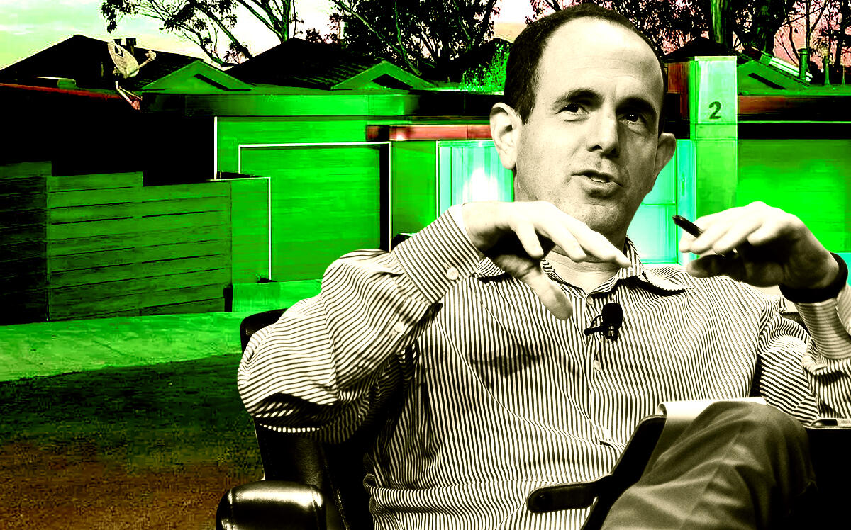 "PayPal Mafia" veteran Keith Rabois in front of 2 Everson Street in Glen Park (Getty Images, Zillow)