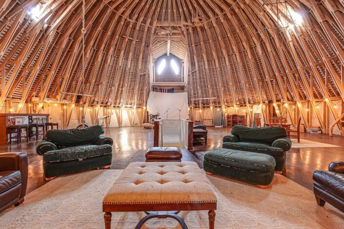 The original hay loft located in 570 Hathaway Circle (Redfin)