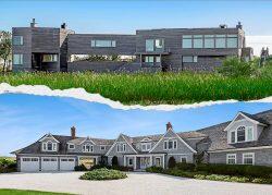 A tale of two oceanfront Hamptons homes