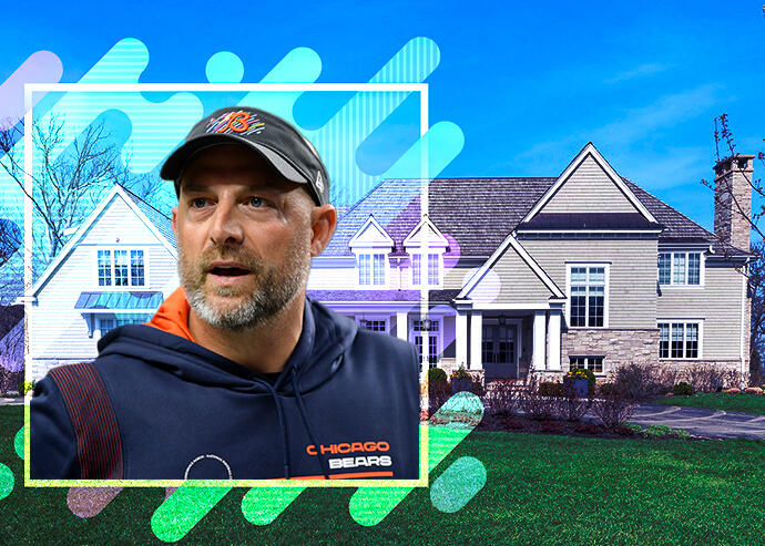 Ex-Bears Coach Matt Nagy Lists Lake Bluff Home For $5.95M