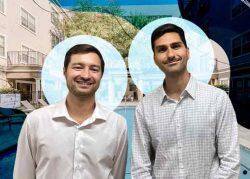 Tides’ Sean Kia & Ryan Andrade with the Chelsea on Southern at 5838 Southern Boulevard in Far North Dallas (Tides Equities)
