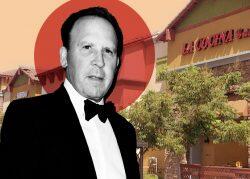 Dollinger Properties' Dave Dollinger and Plaza at Golden Valley mall (Crexi, Getty Images)