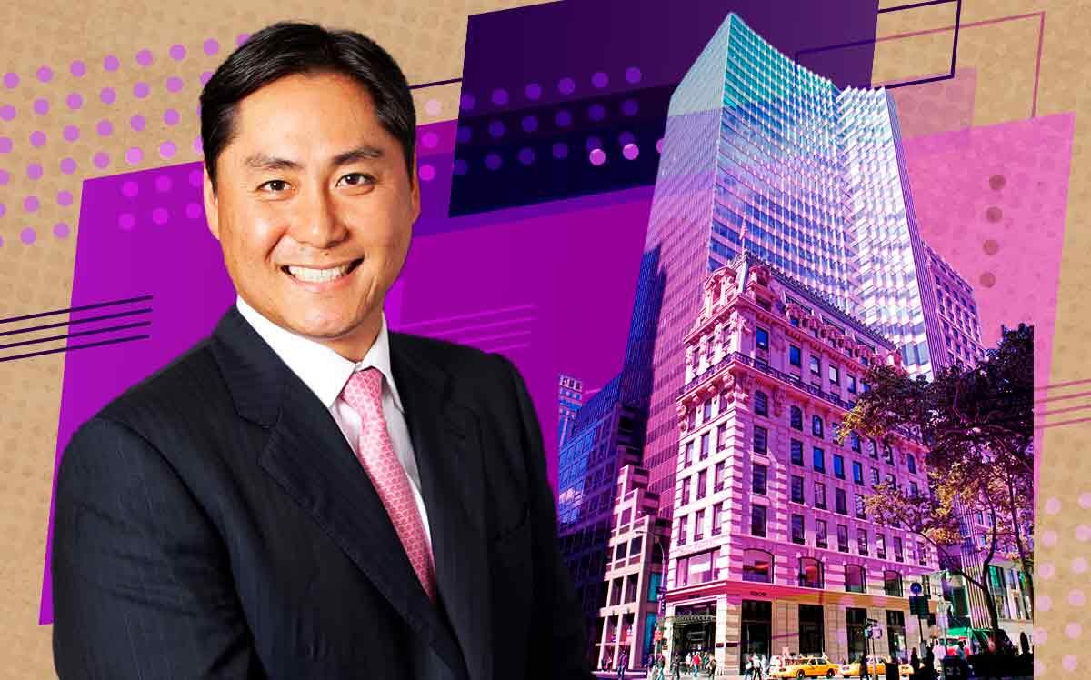 Andrew Chung and the HSBC tower at 452 Fifth Avenue (LinkedIn, Wikipedia)