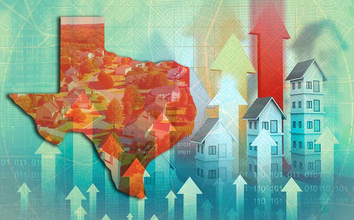Dallas, TX suburban home prices rising