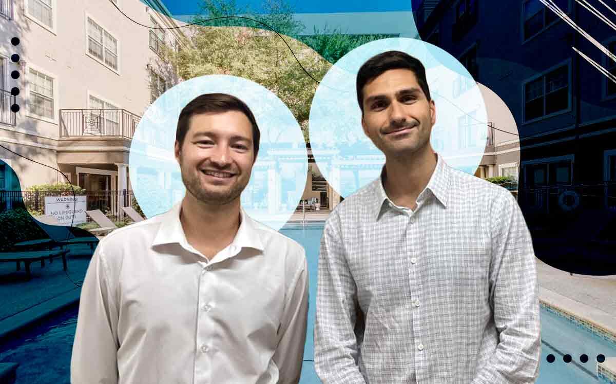 Tides’ Sean Kia & Ryan Andrade with the Chelsea on Southern at 5838 Southern Boulevard in Far North Dallas (Tides Equities)