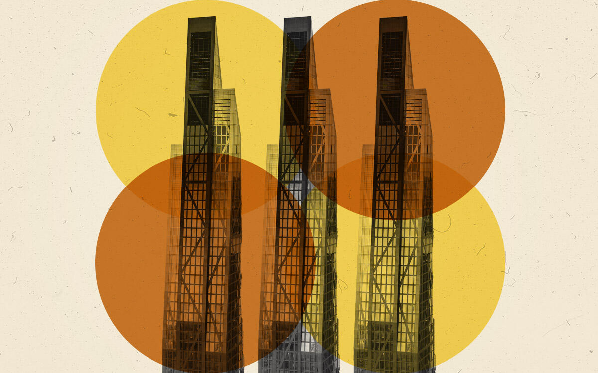 53 West 53rd Street (53 West 53, iStock, Illustration by Kevin Cifuentes for The Real Deal)
