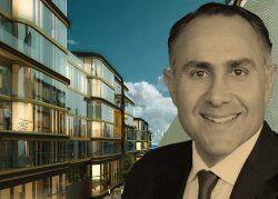 Parkview’s Paul Rahimian with 1800 Avenue at Port Imperial (LinkedIn, Handel Architects)
