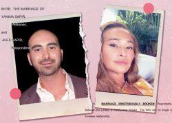 Developer Alex Sapir’s wife files for divorce, citing a “loveless” marriage