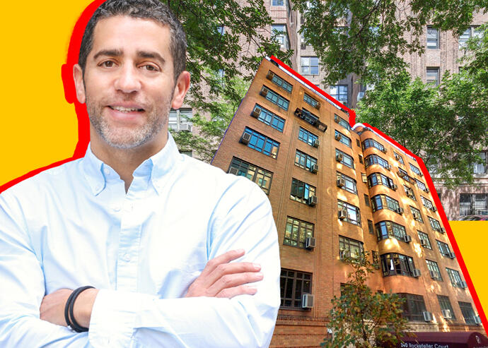 Slate Property Group's Martin Nussbaum with 231 East 76th Street and 340 East 52nd Street  (Google Maps, Slate Property Group)