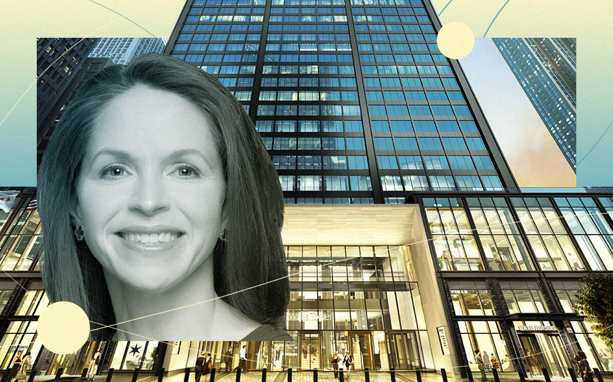 Blackstone's Kathleen McCarthy with Willis Tower (LinkedIn, EQ Office)