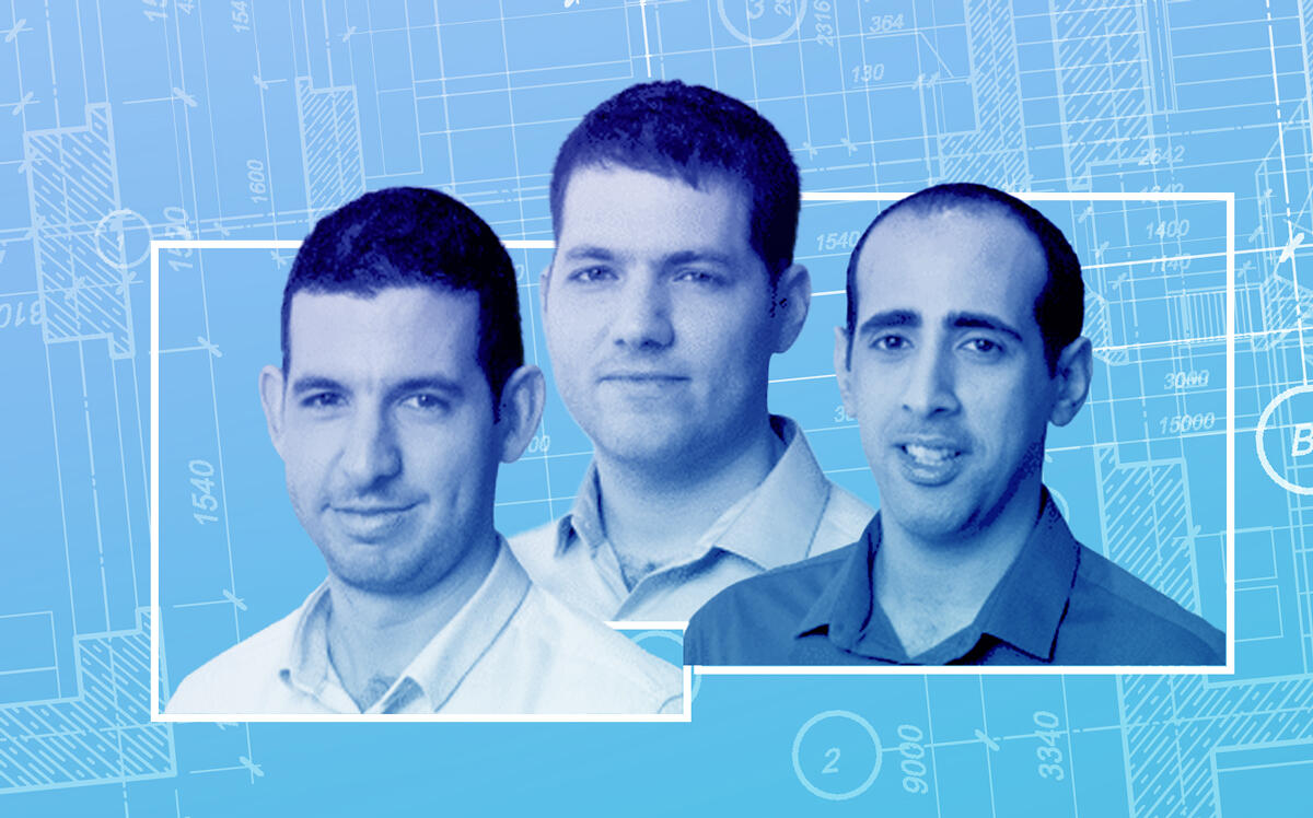Buildots' Aviv Leibovici, Roy Danon and Yakir Sudry (Buildots)
