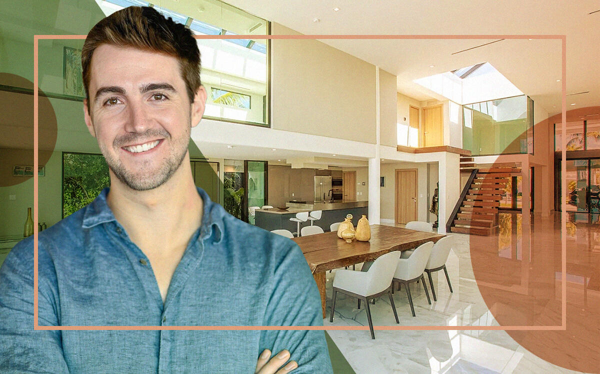 Cognito's John Backus and 7960 Biscayne Point Circle (LinkedIn, Zillow)