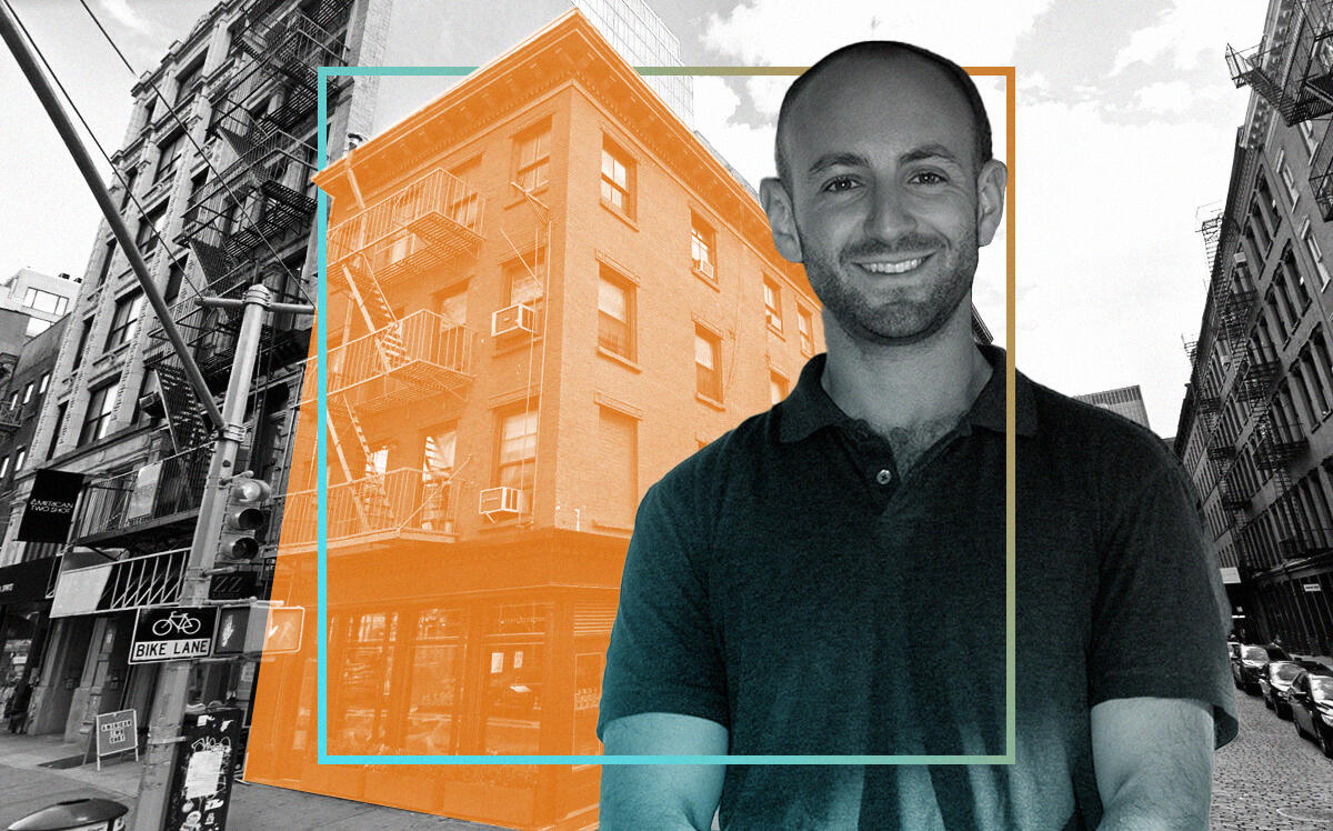 Harkham Ventures' Aron Harkham and 133 Grand Street (LinkedIn, Google Maps)