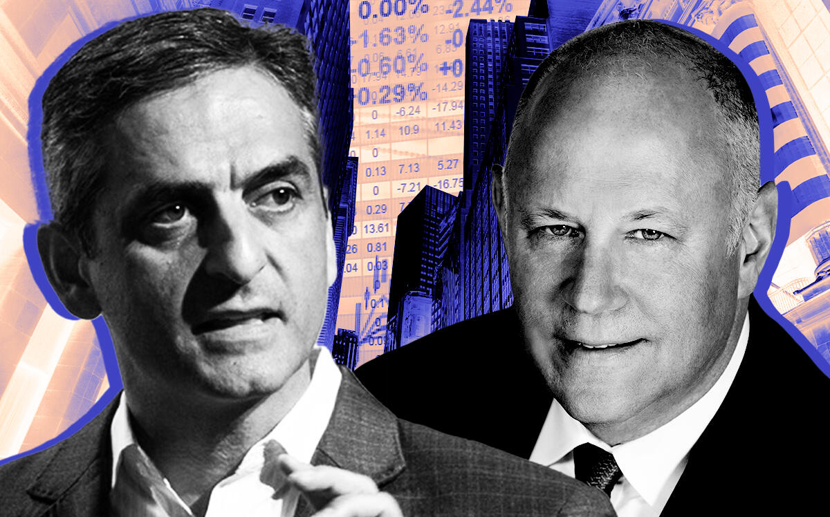 From left: Black Knight CEO Anthony Jabbour and Intercontinental Exchange CEO Jeffrey Sprecher (Black Knight, Intercontinental Exchange, iStock)
