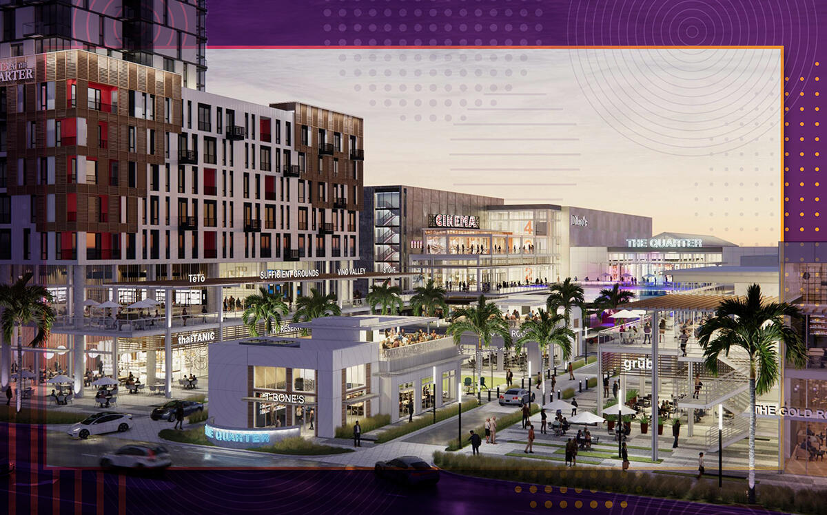 Renderings and plans for the redevelopment of the Galleria Mall in Fort Lauderdale (Dwell Design Studio and Adache Group Architects)