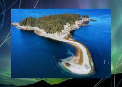 Private Alaskan island that expands at low tide to ask $20M