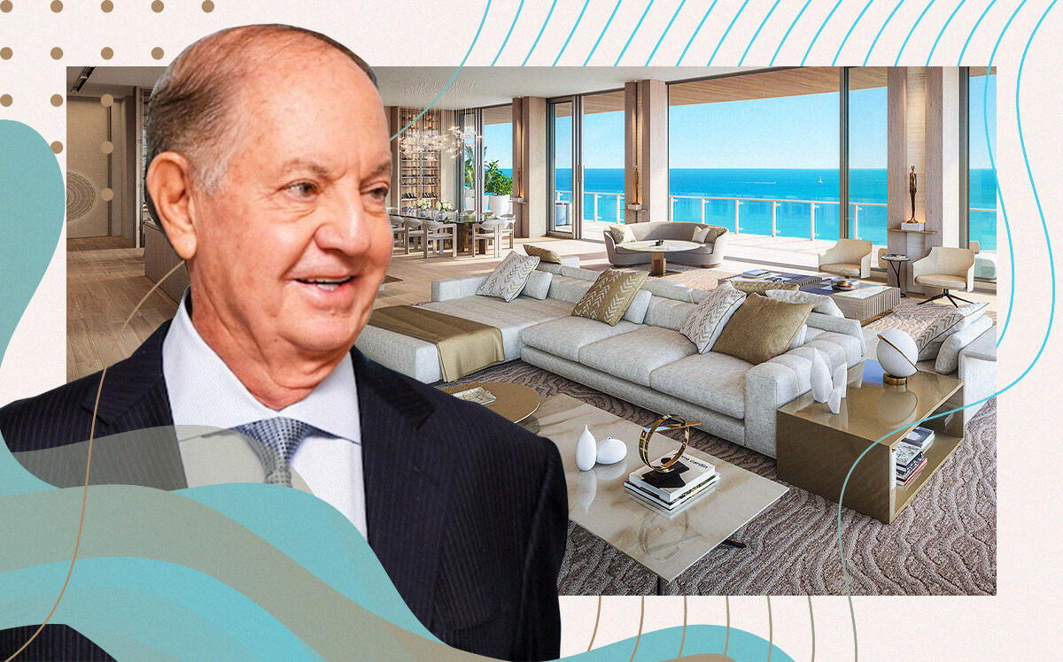 José Isaac Peres with 57 Ocean penthouse (Multiplan Real Estate Asset Management, 57 Ocean, iStock)
