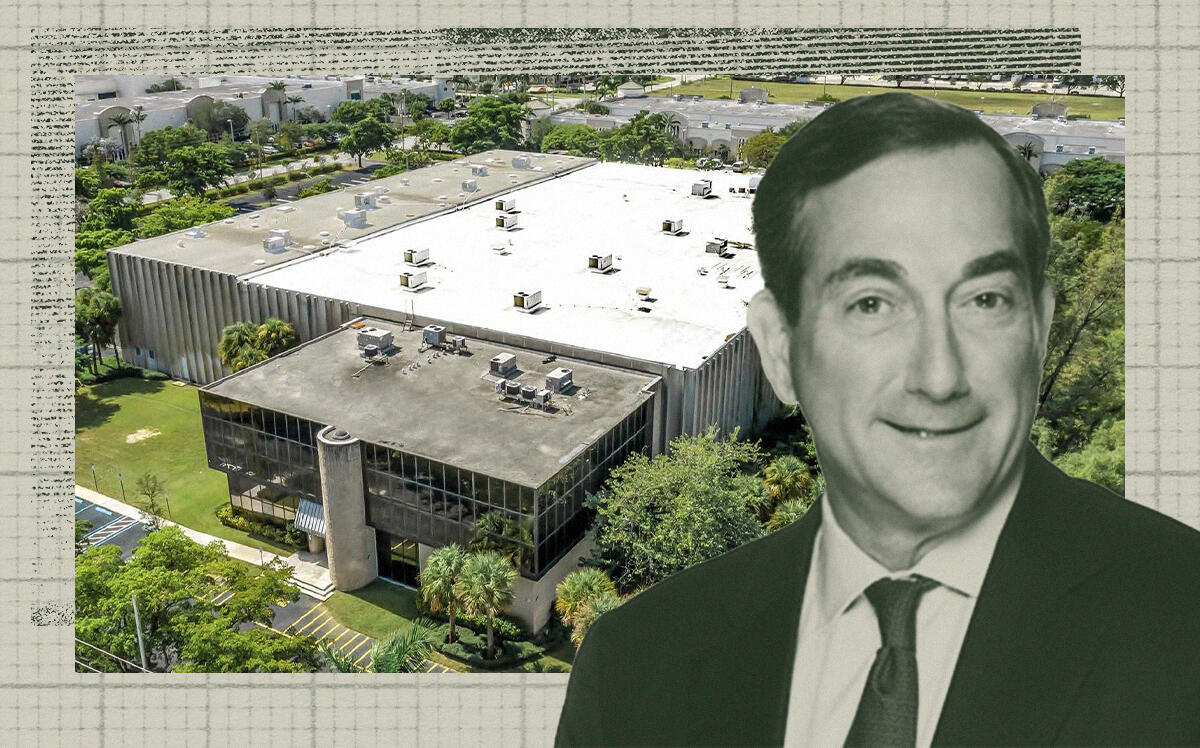 First Industrial Realty's Peter E. Baccile with 1801 North Andrews Avenue (First Industrial Realty Trust, Colliers, iStock)