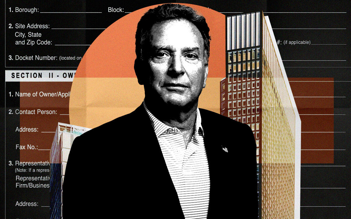 Witkoff CEO Steven Witkoff and 589 Fulton Street in Brooklyn (Witkoff, NQS Creative, iStock/Photo Illustration by Steven Dilakian for The Real Deal)