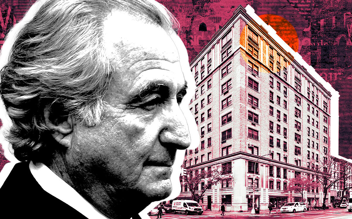 Bernie Madoff and 133 East 64th Street (Getty Images, LoopNet, iStock)