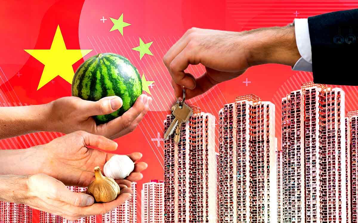 Apartments in exchange for onions and watermelons