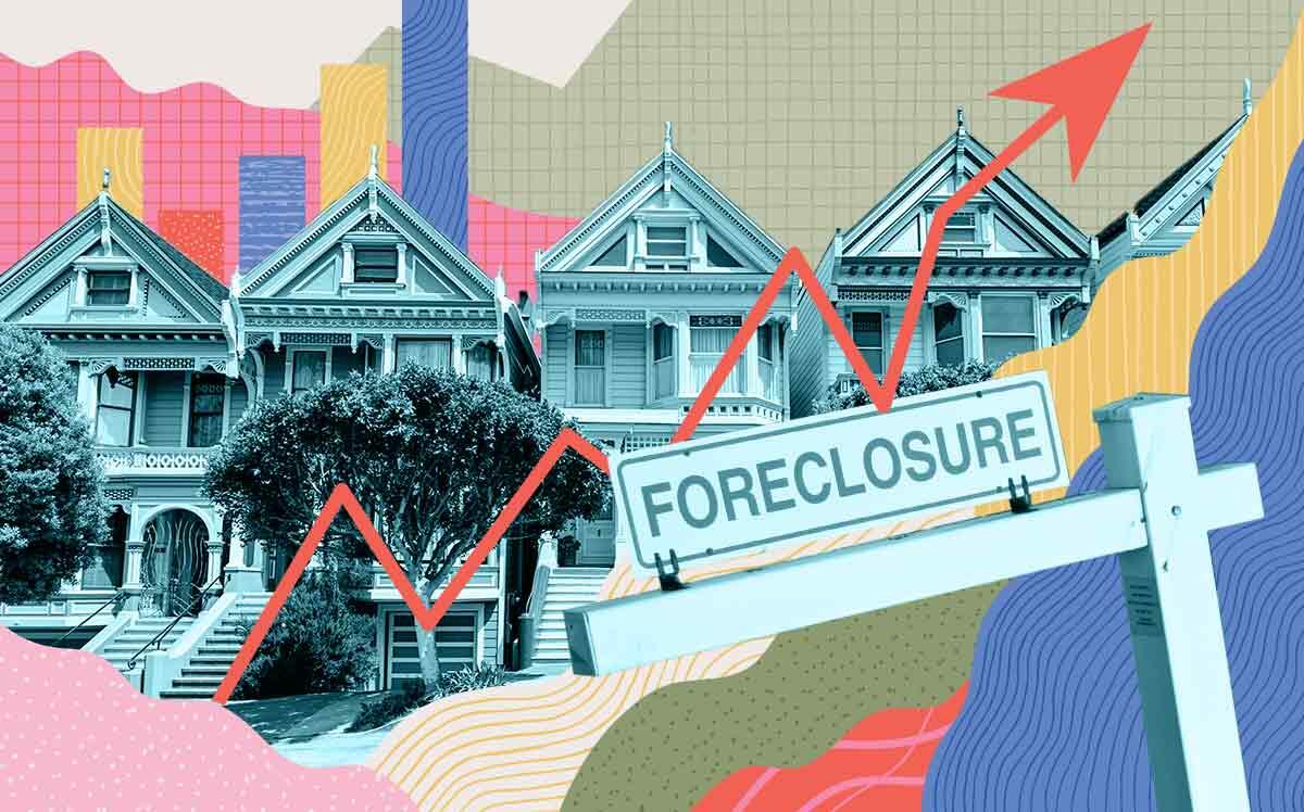 San Fransisco home foreclosure on the rise