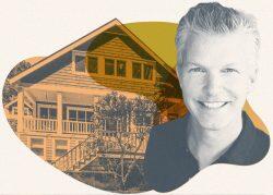 Madrone Homes' Chris DeNike and 480 Throckmorton Avenue (Madrone Homes, Redfin)