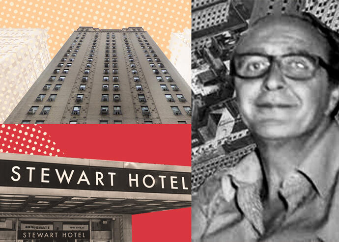 The Stewart Hotel at 371 7th Avenue and Isaac Chetrit (Google Maps)