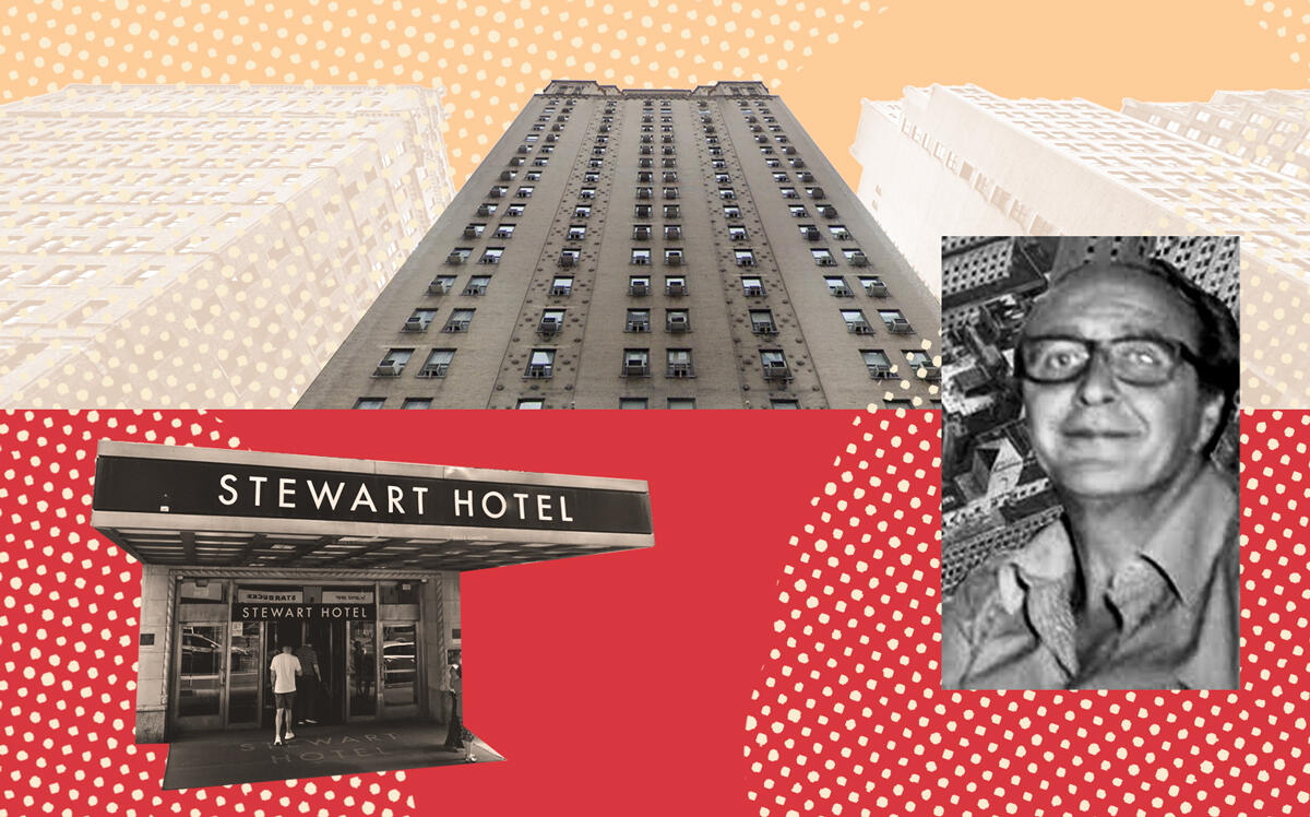The Stewart Hotel at 371 7th Avenue and Isaac Chetrit (Google Maps)