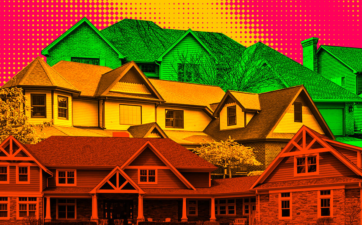 A photo illustration of some of Will County's priciest sales (Zillow, iStock)