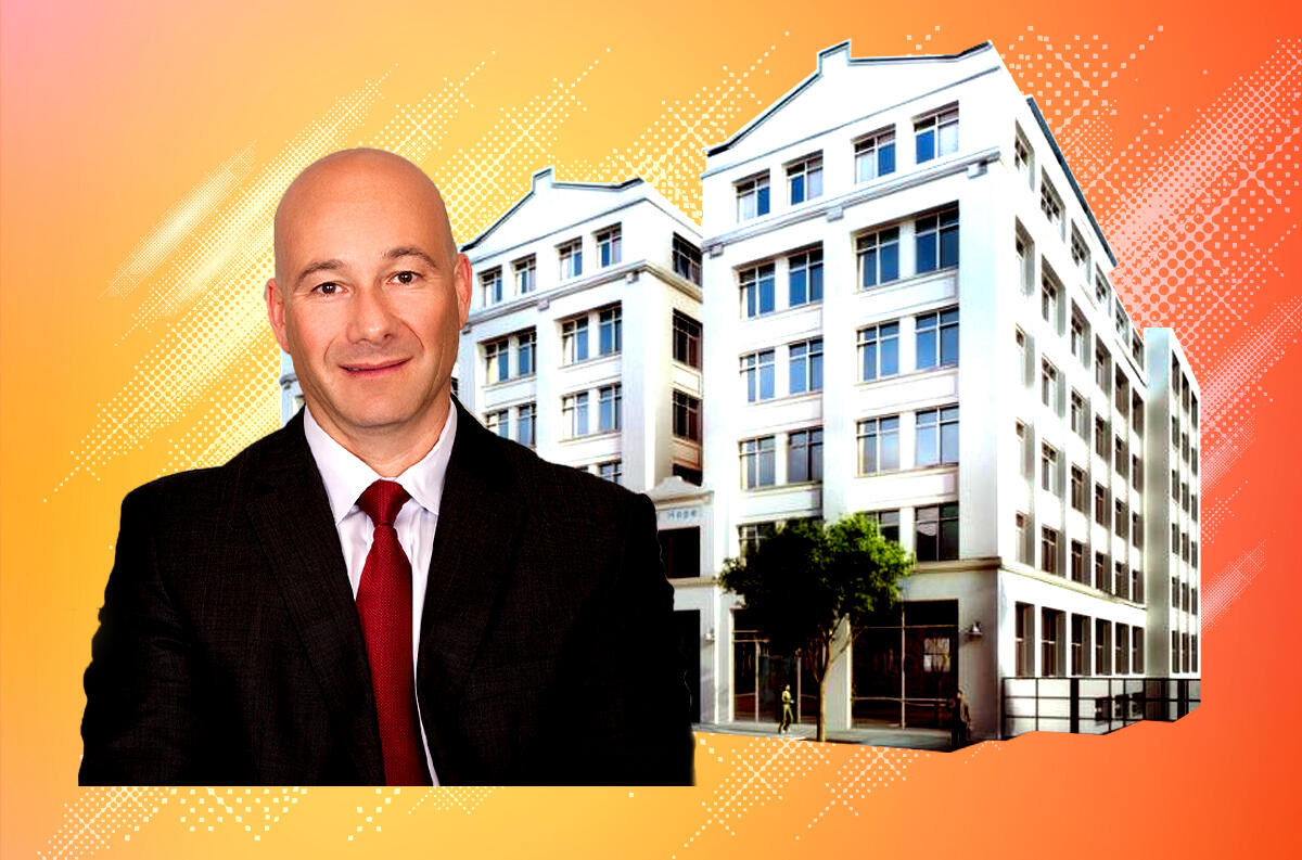 Gaia Real Estate's Danny Fishman with 55 Hope Street
