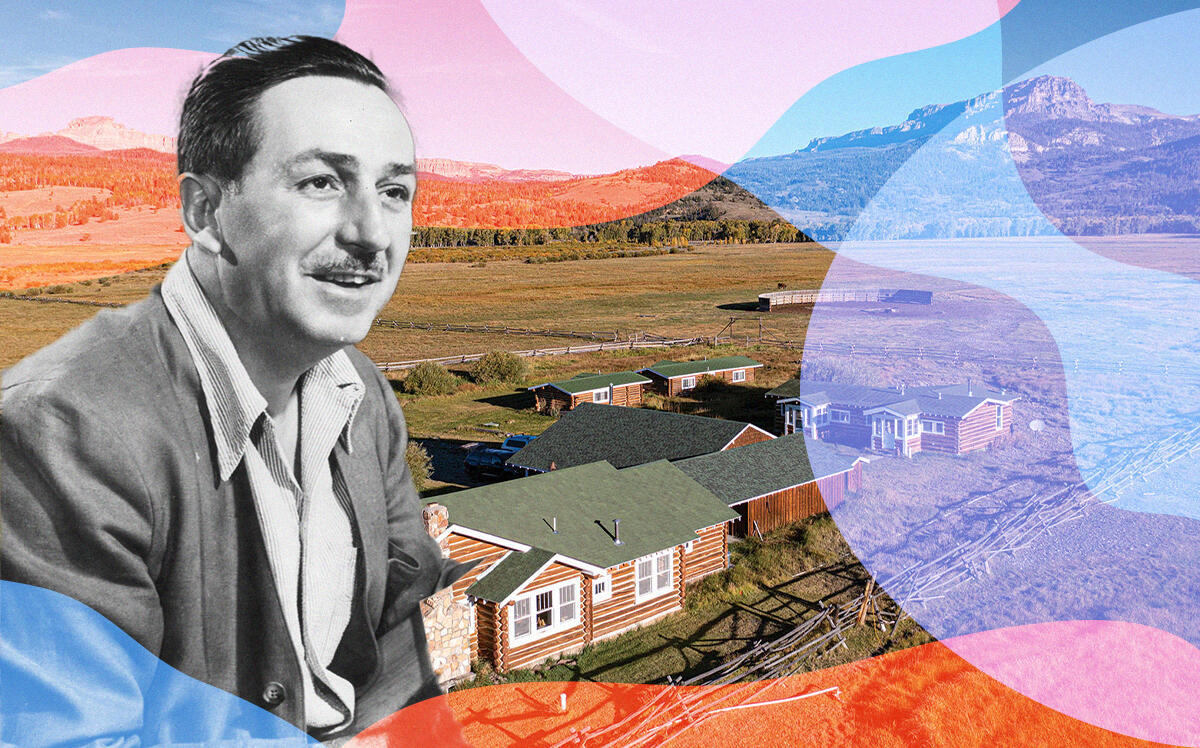 Walt Disney with Diamond G Ranch (Getty Images, Hall and Hall)