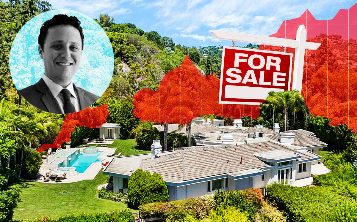 Rommy Shy and 911 Loma Vista Drive in Beverley Hills (Royalty Realty, Zillow, Getty)