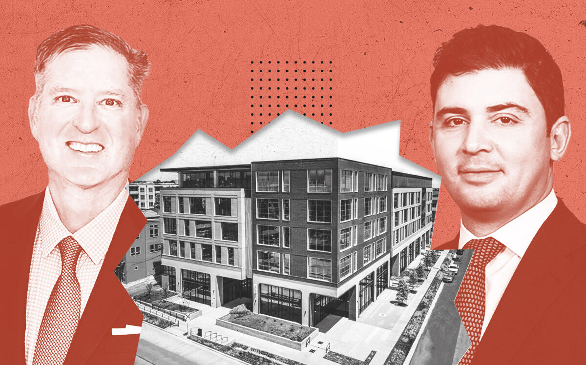 Cushman & Wakefield's Mike McDonald and Jonathan Napper; The Foundry, Austin (Connect CRE, Tishman Speyer)