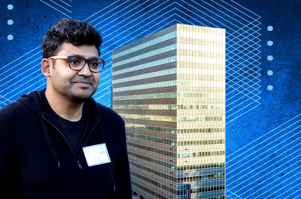 Twitter's Parag Agrawal with 1330 Broadway