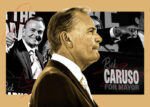 Caruso CEO Rick Caruso (Illustration by Kevin Rebong for The Real Deal with Getty)