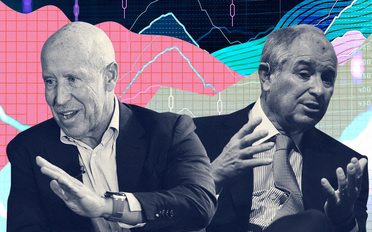 Starwood’s Barry Sternlicht and Blackstone’s Stephen Schwarzman (Illustration by The Real Deal with Getty Images)