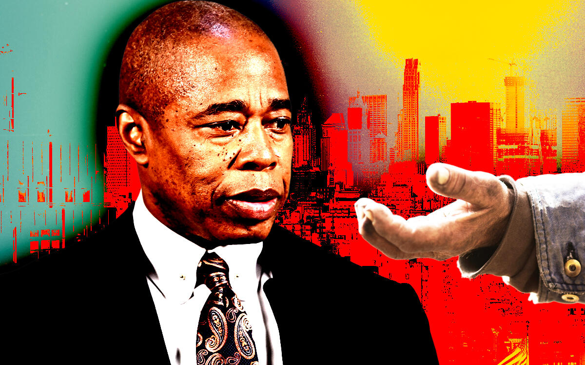Mayor of New York City Eric Adams (Photo Illustration by The Real Deal with Getty Images)