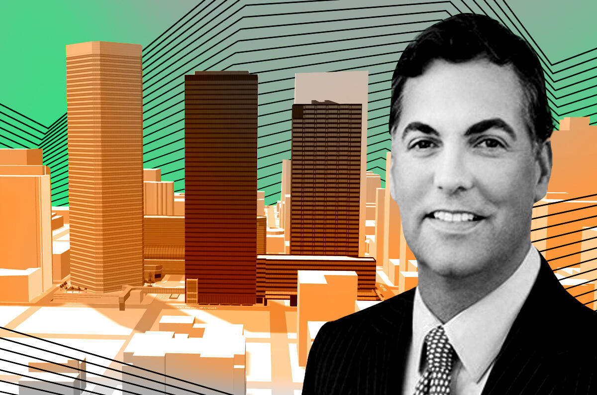 Brookfield Properties' Travis Overall with the Houston Center