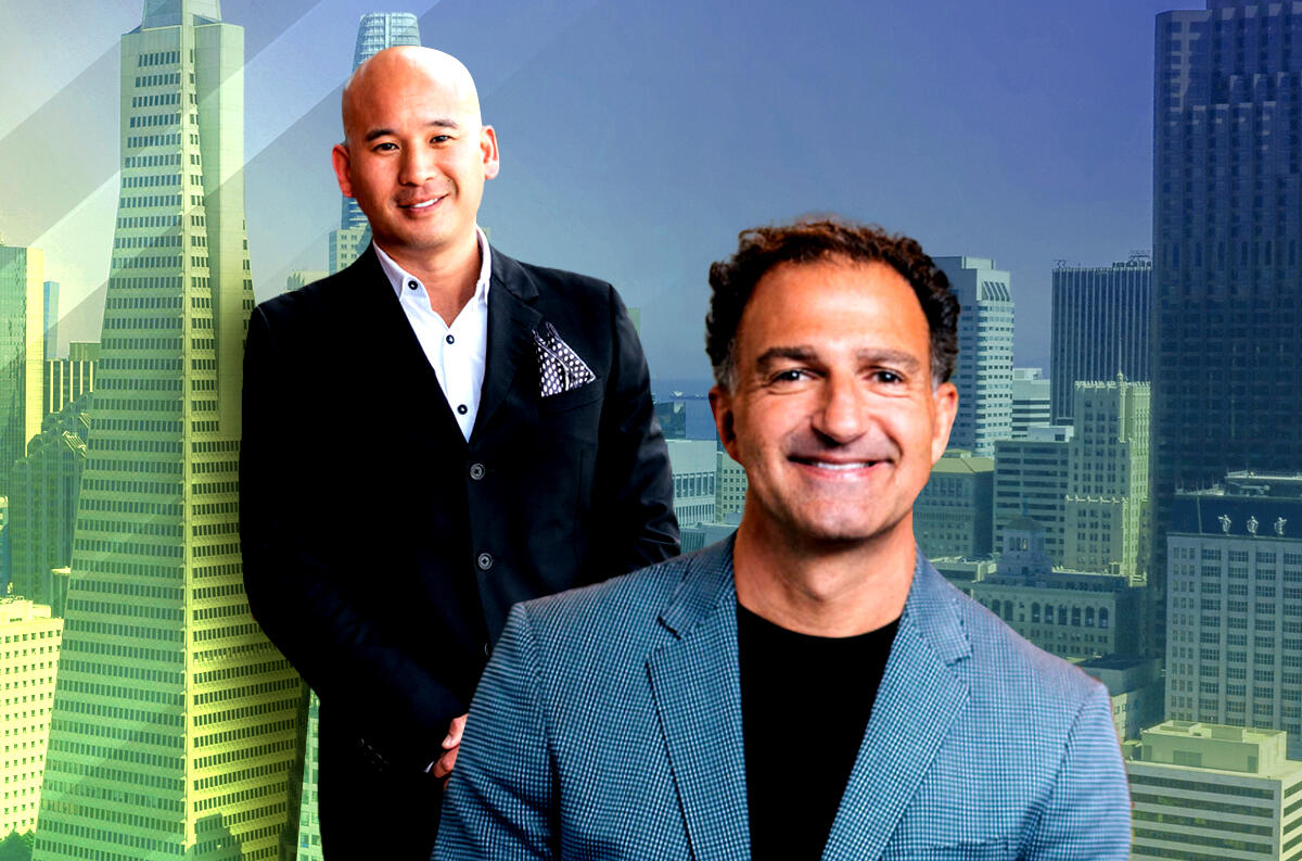 Phil Chen (left) and Christie’s International Real Estate Sereno's Chris Trapani