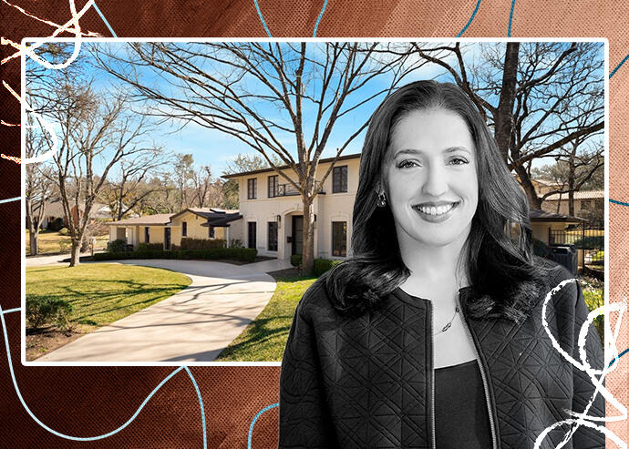 2505 Pecos Street in Austin and Tacora Capital CEO Keri Findley (Compass, Architect Capital, Getty)